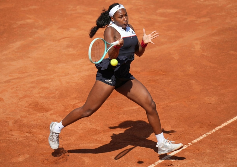 Emma Raducanu’s Italian Open run screeches to halt against Coco Gauff