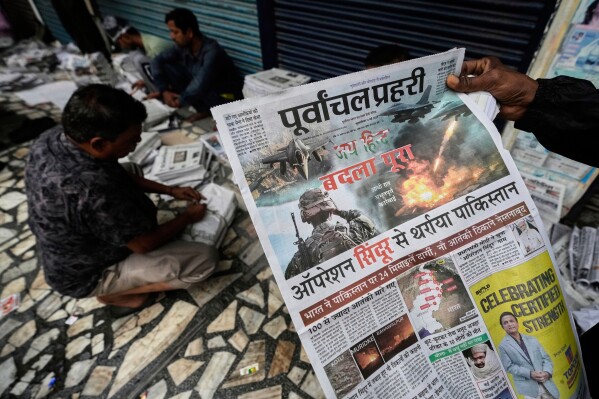 India fires attack drones into Pakistan and several are shot down, Pakistani military says3