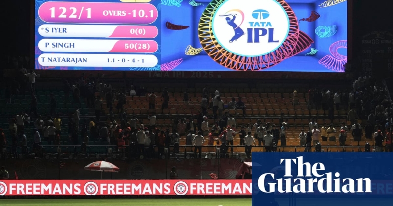 IPL cricket suspended amid growing India-Pakistan tensions